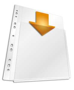 Durable Prospekthülle A4 180my tr 5St MAXI für Kataloge