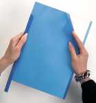 Durable Klemmschiene A4 3mm bl 100St Füllhöhe 3mm