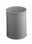 Papierkorb METALL rund 15, Stahl, rund, 260x315mm...
