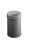 Papierkorb SAFE+ rund 15,Stahl, Flammenlöschkopf aus Alu, 15 l, grau