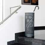 Durable Schirmständer Metall 28,5l d.g rund perforiert