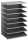 Durable Sortierreck 8tlg A4/ Folio gr aus Metall