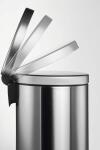 Durable Treteimer 5l si rund 260x290mm Edelstahl...