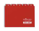 Durable Karteiregister A6 quer A-Z rt Kunststoff bedruckt...