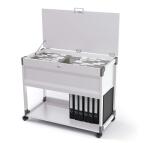 Durable Hängemappenwagen gr SYSTEM MULTI TOP mit...