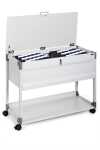 Durable Hängemappenwagen gr SYSTEM MULTI TOP mit Deckel 100