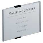 Durable Türschild 210x148,5mm si INFO SIGN m Einsteckschild