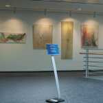 Durable Bodenständer INFO SIGN stand A4 aus Aluminium mit Infotafel