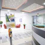 Durable Bodenständer INFO SIGN stand A3 aus Aluminium mit Infotafel