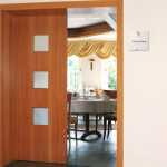 Durable Türschild Crystal Sign 210x210 a. Acrylglas m 2 Beschr.folien