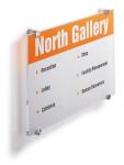 Durable Türschild Crystal Sign 297x420 a. Acrylglas...