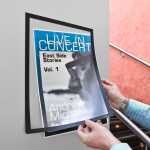 Durable Info-Rahmen A3 sw 1St selbstkl DURAFRAME® Retail-Pack