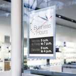 Durable Info-Rahmen A4 si 2St adhäsiv DURAFRAME® sun