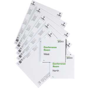 Durable Türschild Refill 4803 20St ws Format 149x148mm