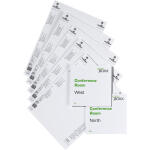 Durable Türschild Refill 4803 20St ws Format 149x148mm