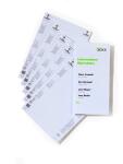 Durable Türschild Refill 4804 10St ws Format 149x297mm
