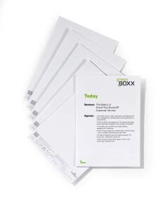 Durable Türschild Refill 4806 10St ws Format 210x297mm