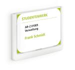 Durable Türschild 149x105,5mm ws CLICK SIGN transparente Front