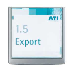 Durable Türschild Click Sign si 149x148,5mm