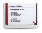Durable Türschild A5 ws CLICK SIGN transparente Front
