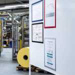 Durable Info-Rahmen A3 sw 5St magnetisch 240my