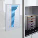 Durable Info-Rahmen A4 ws 2St selbstklebend DURAFRAME®