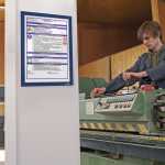 Durable Info-Rahmen A4 d.bl 2St selbstklebend DURAFRAME®