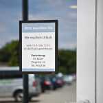 Durable Info-Rahmen A4 sw 10St selbstklebend DURAFRAME®