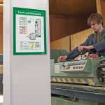 Durable Info-Rahmen A4 gn 10St selbstklebend DURAFRAME®