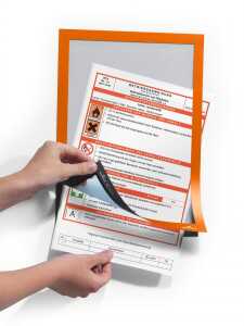 Durable Info-Rahmen A4 or 10St selbstklebend DURAFRAME®