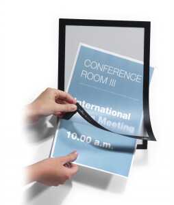 Durable Info-Rahmen A4 sw selbstklebend DURAFRAME®