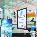 Durable Info-Rahmen A4 sw selbstklebend DURAFRAME®