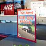 Durable Info-Rahmen A4 rt selbstklebend DURAFRAME®