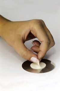 Durable Piktogramm Nicht Eis essen si rund 83mm aus Aluminium