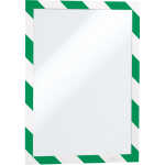 Durable Info-Rahmen A4 gn/ws 2St DURAFRAME® SECURITY...