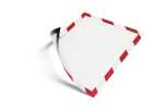 Durable Info-Rahmen A4 rt/ws 5St DURAFRAME® SECURITY...