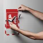 Durable Info-Rahmen A4 rt/ws 5St DURAFRAME® SECURITY magn.