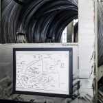 Durable Info-Rahmen A4 sw 2St magn. DURAFRAME® magnetic plus