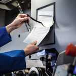 Durable Info-Rahmen A4 sw 2St magn. DURAFRAME® magnetic plus