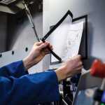 Durable Info-Rahmen A4 sw 2St magn. DURAFRAME® magnetic plus