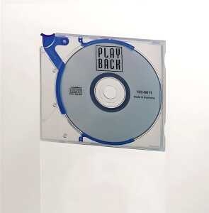Durable CD BOX für 1 CD bl 5St CD Entnahme m Hebelmechanik