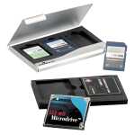 Durable Speicherkartenetui a Aluminium mit 2...