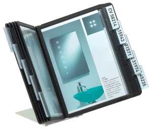 Durable Sichttafelsystem VARIO A5table Tischständer 10tlg. plus Tafel