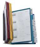 Durable Sichttafelsystem VARIO wall 20 Wandhalter 20tlg plus Tafeln