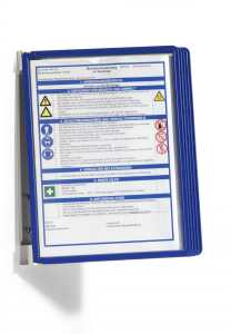 Durable Sichttafelsystem VARIO Wall 5 inkl 5 Sichttafeln d.bl