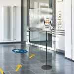 Durable Sichttafelsystem Infobase d gr Infobase telescope m 1 Tafel