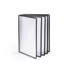 Durable Sichttafel A4 PP Rahmen sw für Aufnahmeelemente