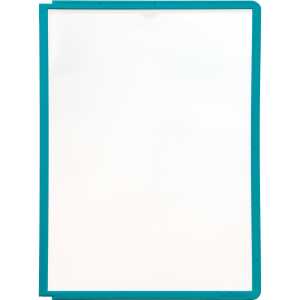 Durable Sichttafel DIN A4 gn SHERPA farbiger Kunststoffrahmen