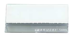 Durable Sichttafel Reiter 58mm tr 10St aufsteckbar auf Art 5606