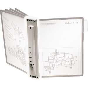 Durable Sichttafelsystem Tafelträger gr SHERPA wall f 5Tafeln